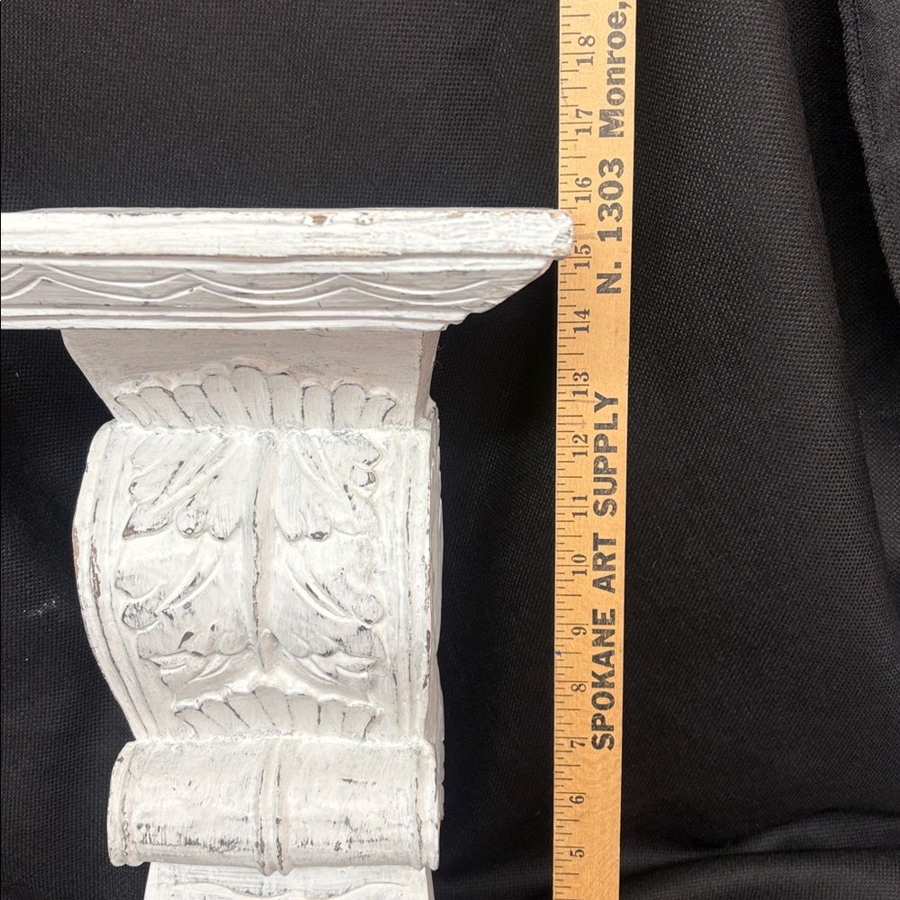 Decorative White Wall Sconce - Picture 3 of 8